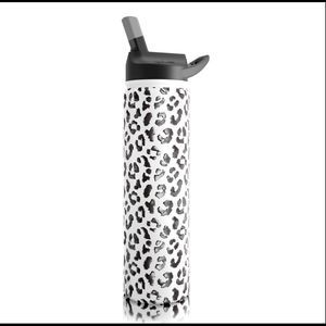 27 ounce Cheetah print water tumbler